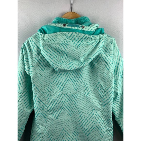 Women's Columbia Mint Green Interchangeable Jacket Size L - Picture 4 of 16